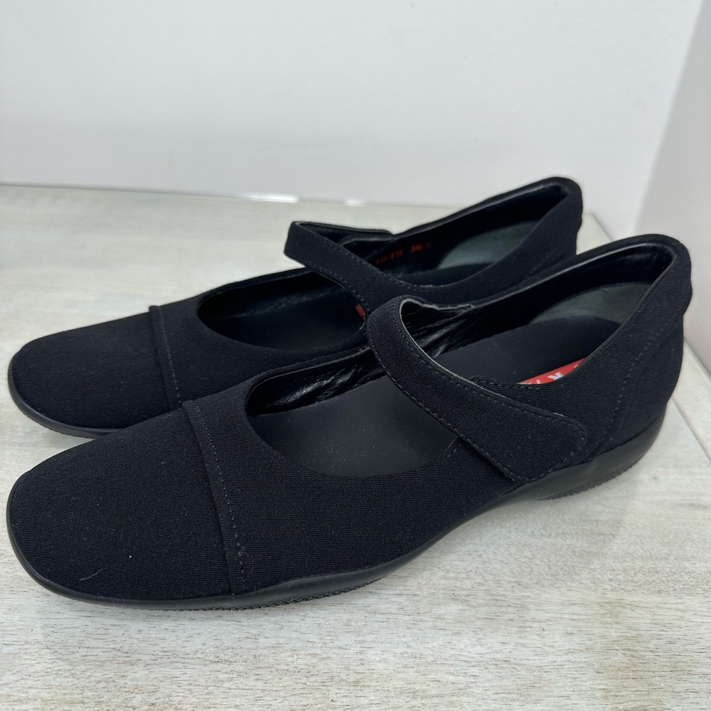 Prada Women's Black Mary Jane sport shoes - Picture 1 of 12
